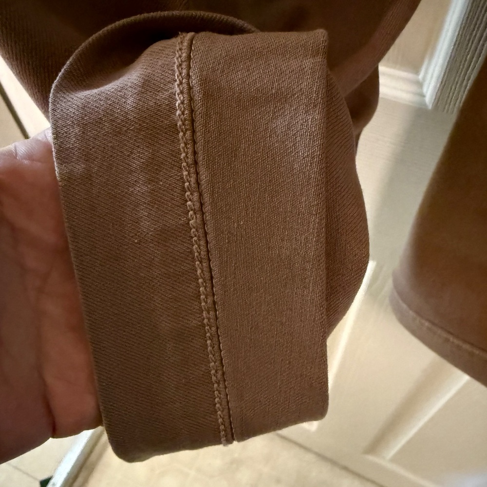 American Eagle wide leg brown/tan jeans - Picture 5 of 9
